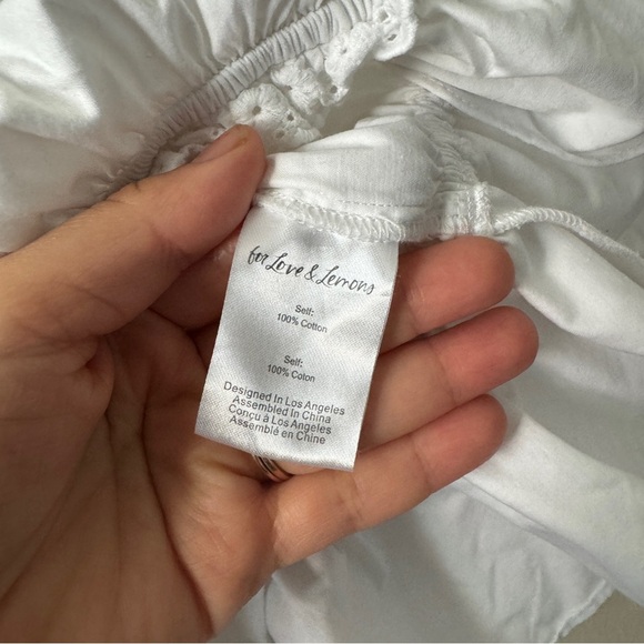 For Love and Lemons Jackson Puff Sleeve
Crop Top white size XL - Picture 12 of 12